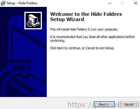 Phần mềm khóa file và thư mục Hide Folders 5.3