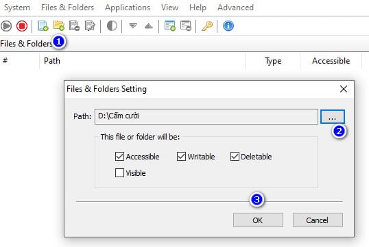 phần mềm Easy File Locker